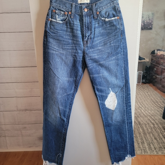Madewell Perfect Summer Jean's- Size 0/1 (25 EU) - Picture 1 of 6